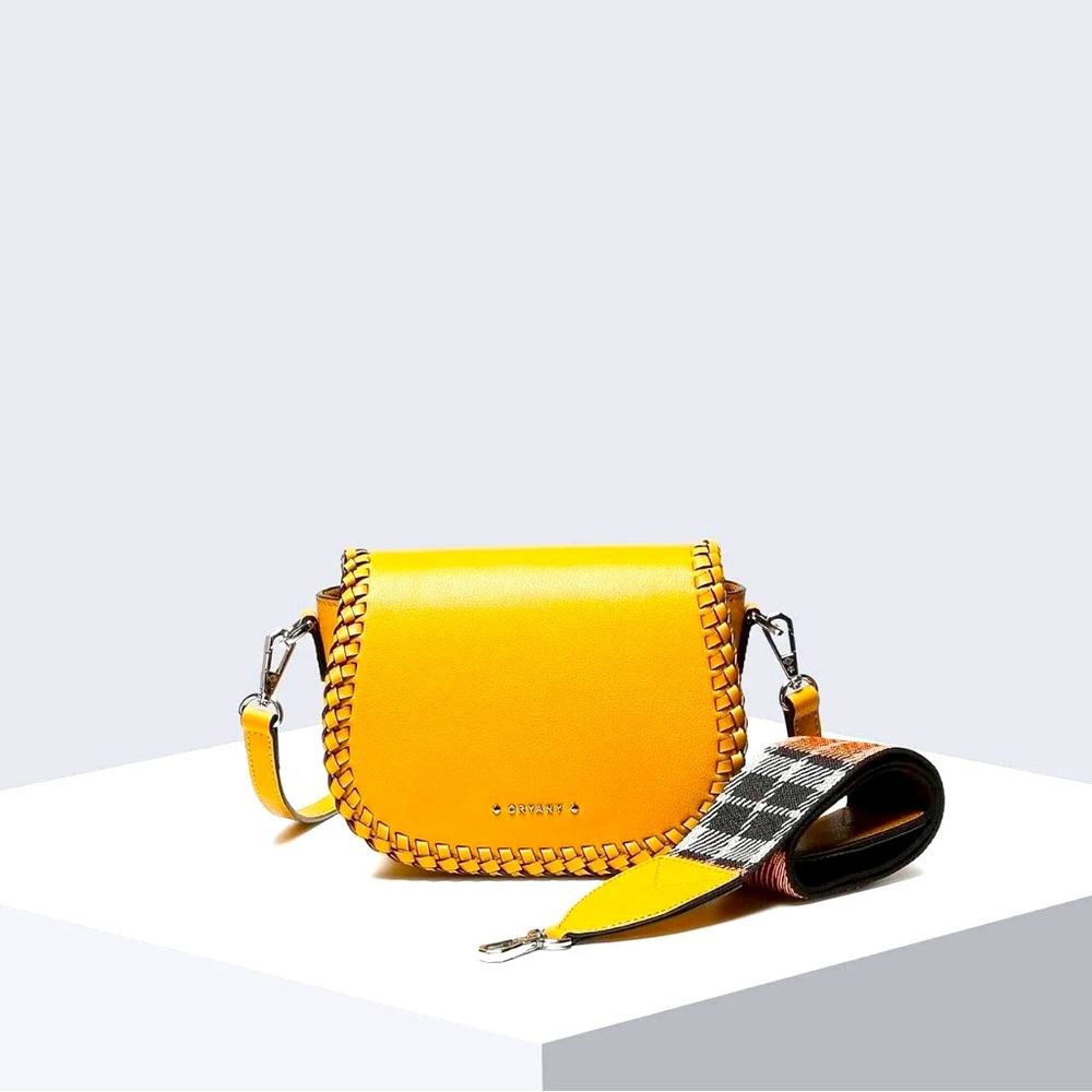 Oryany
Bentley Flap Leather Crossbody Bag